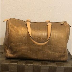 Authentic CAROLINA HERRERA Large Andy Bag